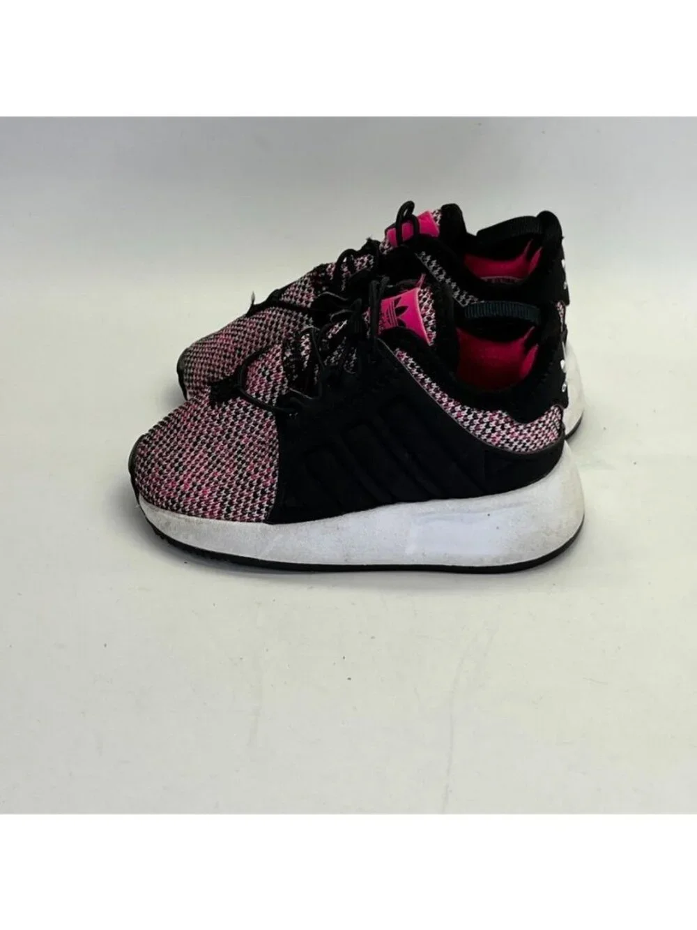 Adidas Girls' X_PLR Knit Low-Top Sneakers Size 4  Little Kid Pink Black